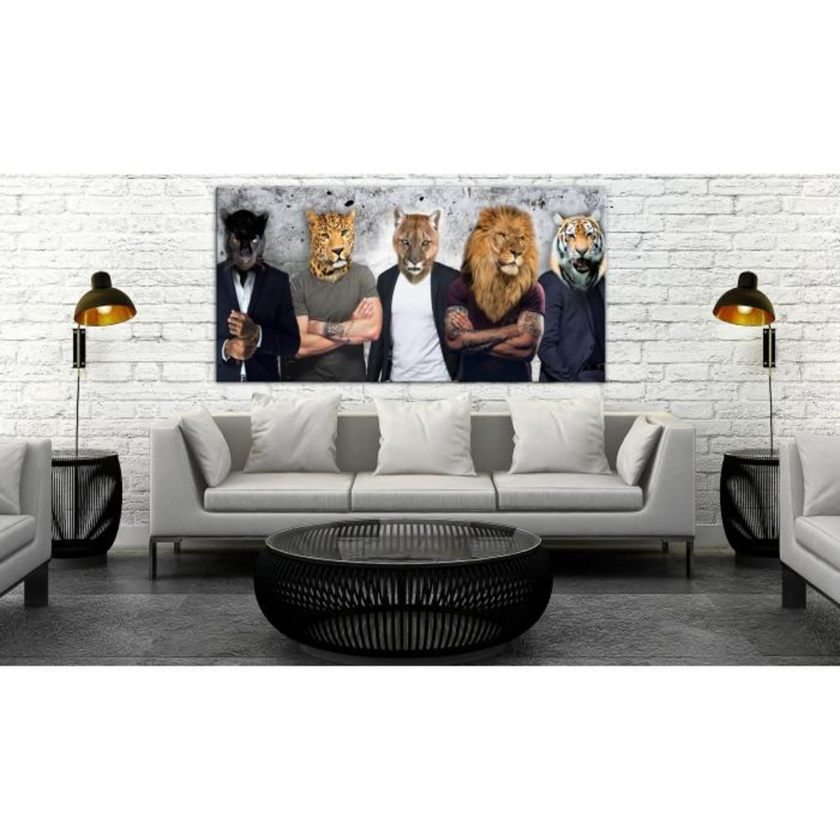 Paris Prix Tableau Imprimé  Different Faces Wide