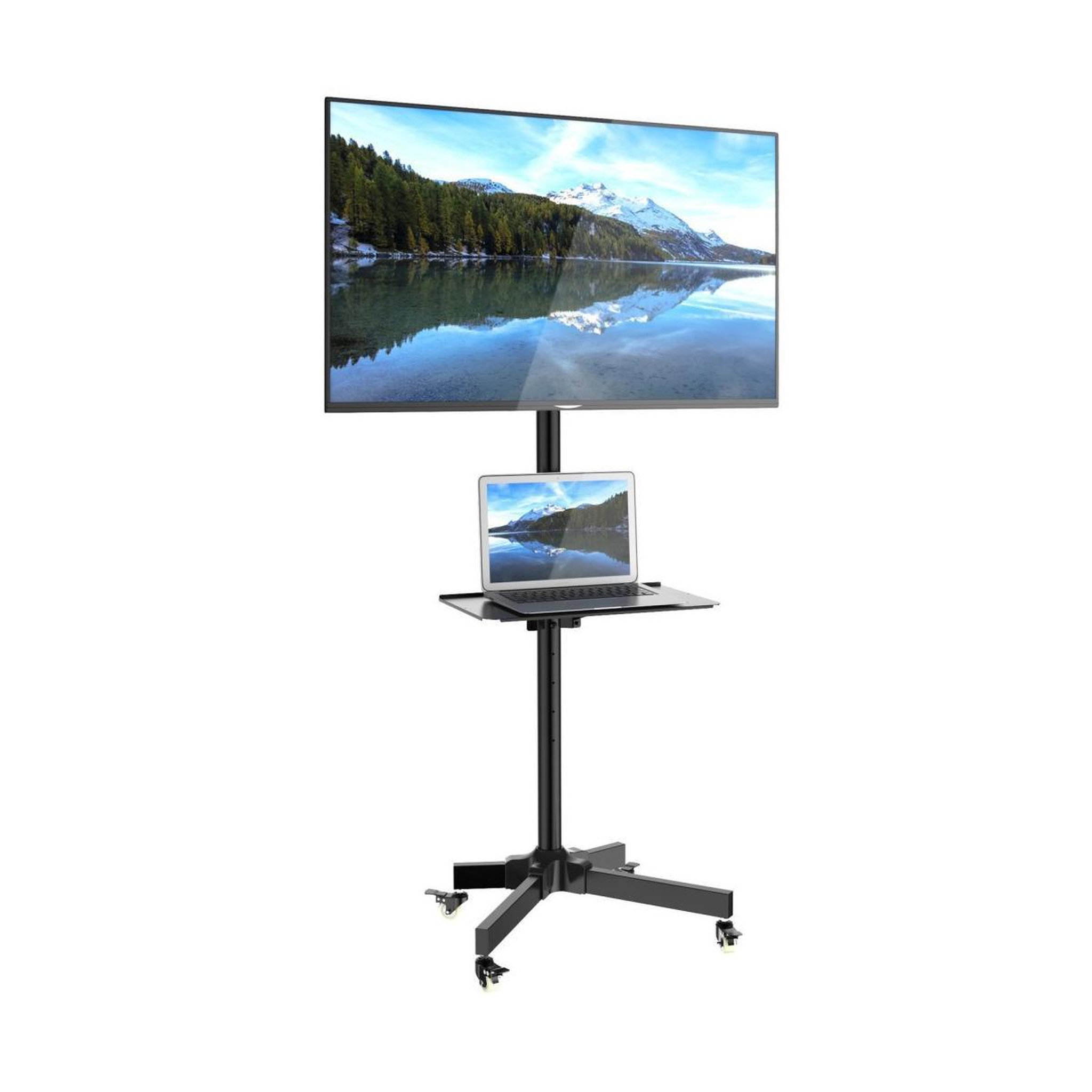 Voir la diapositive 3 : TECHLY Techly ica-tr21 support pour téléviseur 139,7 cm (55 ) noir