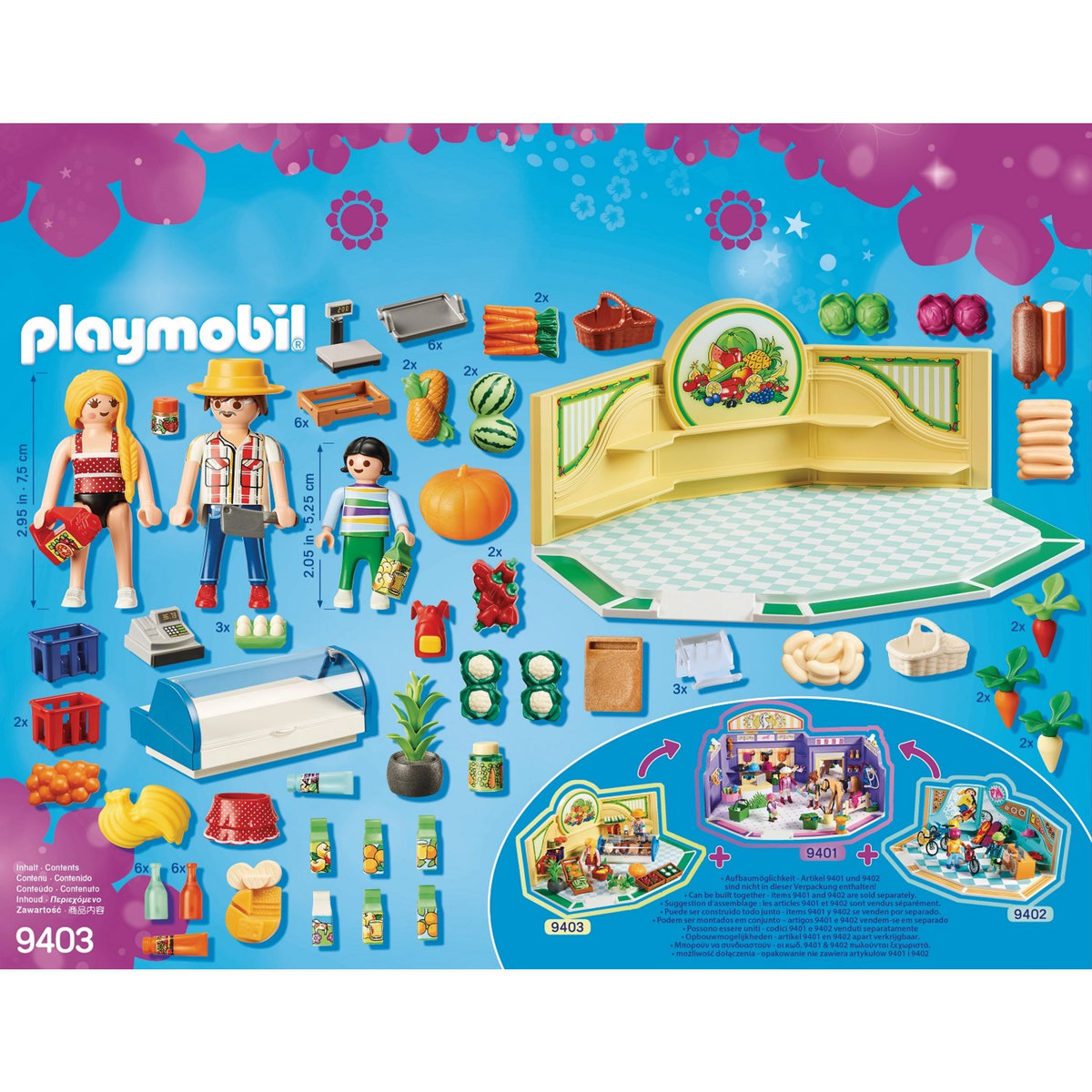 PLAYMOBIL 9403 - City Life - Epicerie