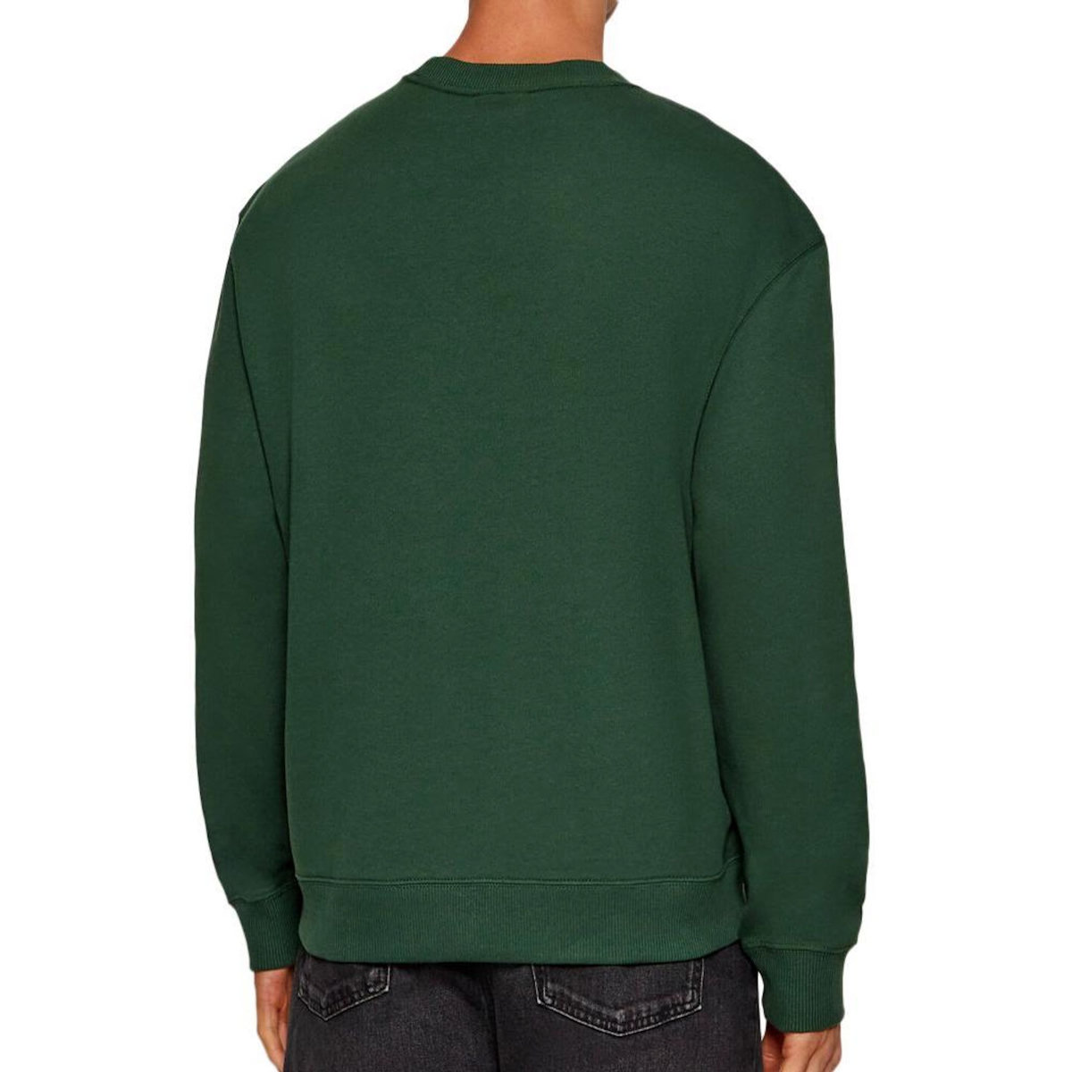 CALVIN KLEIN JEANS Sweat Vert Homme Calvin Klein Jeans 350 Terry Badge