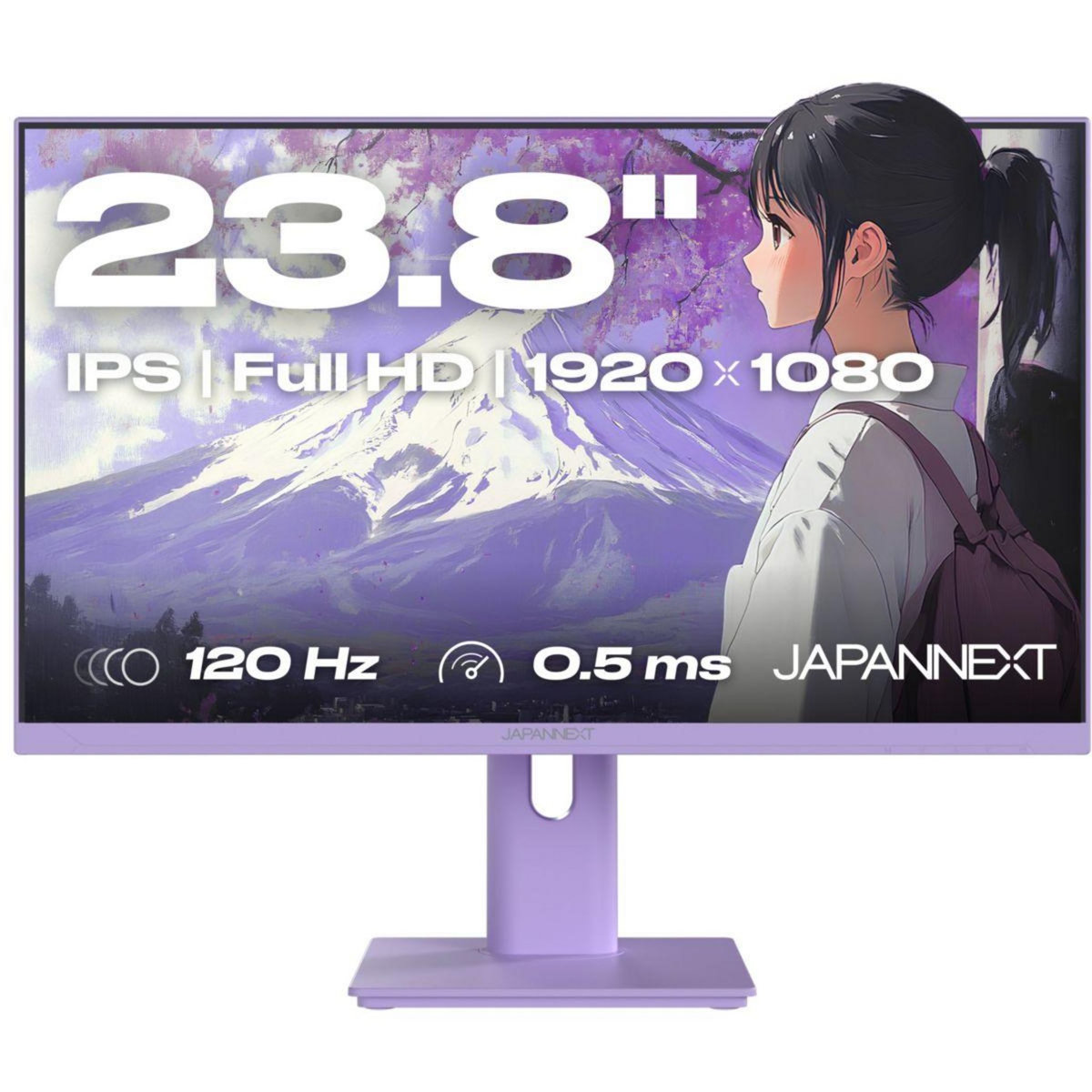 JAPANNEXT Ecran PC Gamer JN-IPS238G120F-HSP-Lila 24''