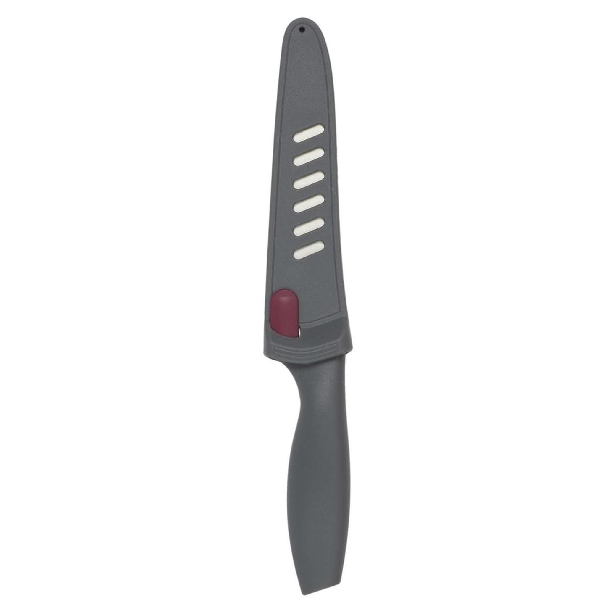 Voir la diapositive 2 : COOK CONCEPT Couteau utilitaire inox  aiguiseur  23cm gris