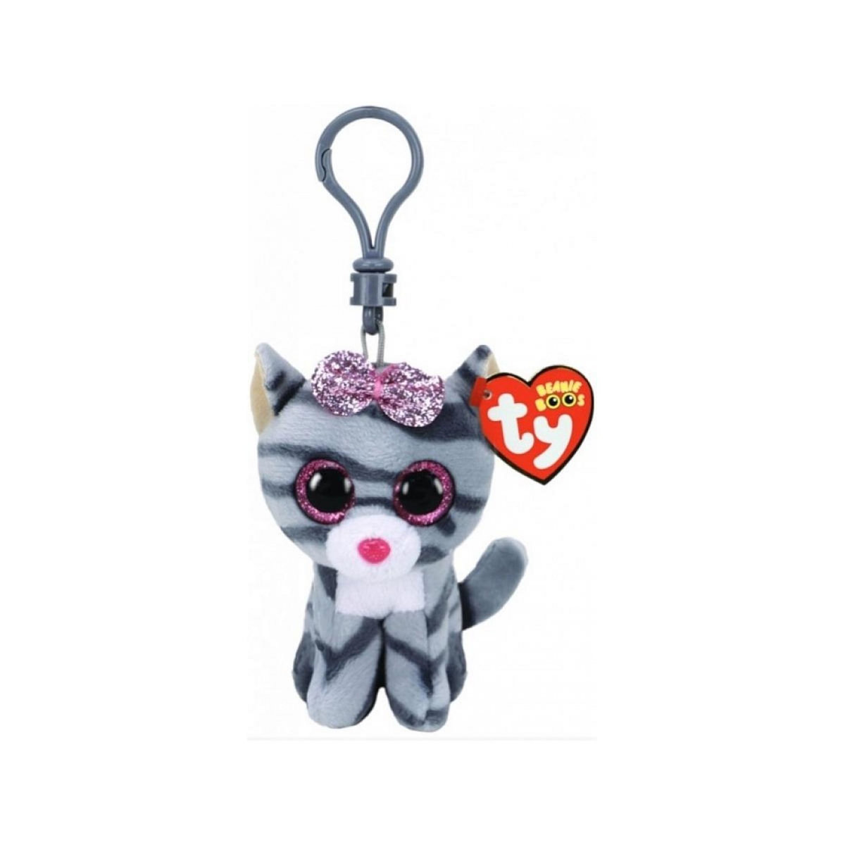 Ty Beanie boos Clip Kiki le chat