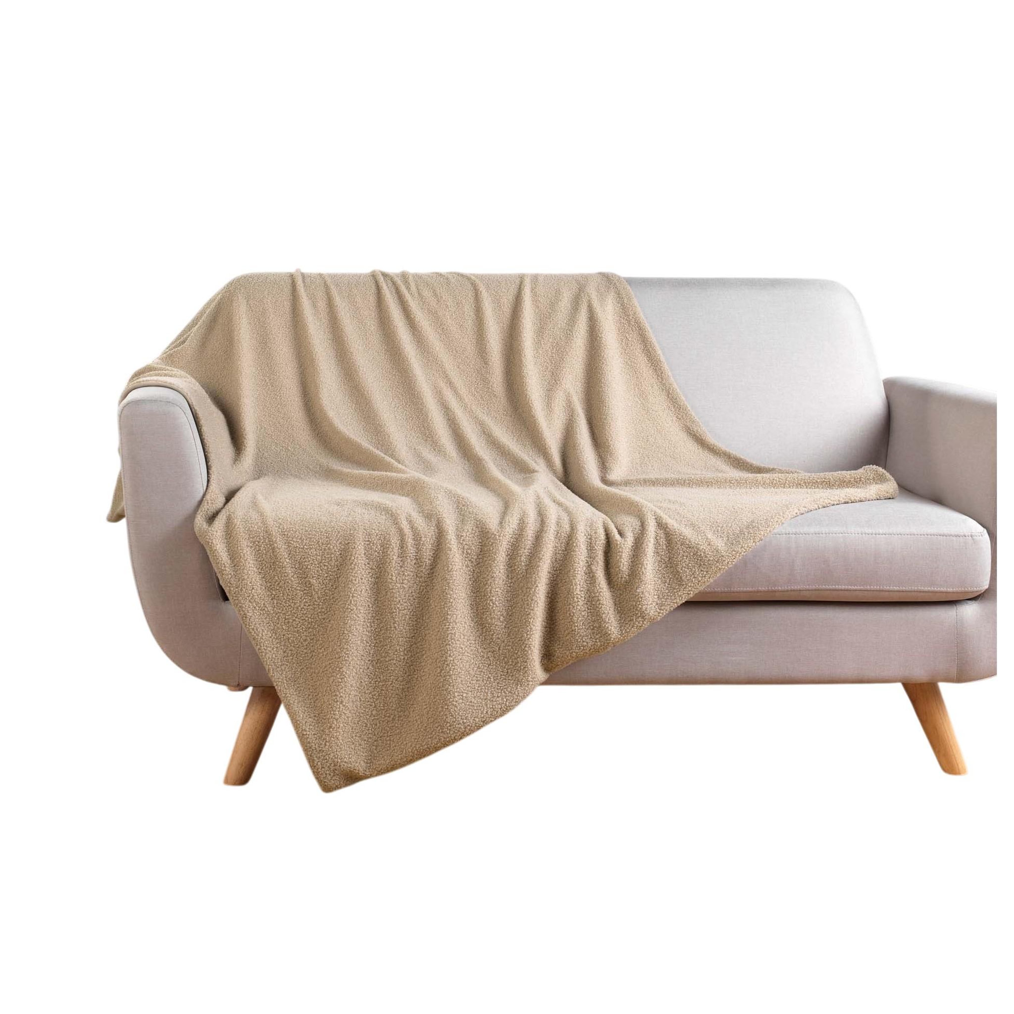 Voir la diapositive 1 : Eden Plaid bouclette wooly design et moderne