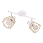 GLOBO Plafonnier spot design scandinave Blaha. Coloris disponibles : Blanc, Gris