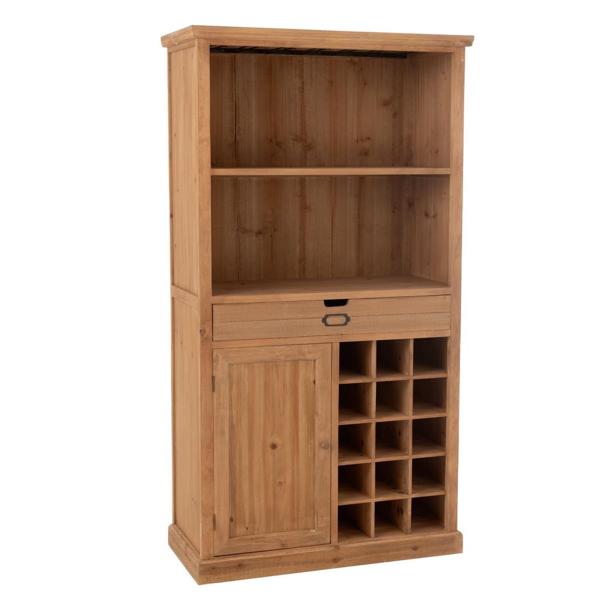 J-LINE Vaisselier en bois  sia  178cm naturel