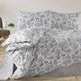 Voir la diapositive 2 : Home collection Parure housse de couette 100% coton 57 fils Imprimé - Florinda