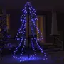 VIDAXL Arbre de Noël cone 200 LED d'interieur/d'exterieur 98x150 cm