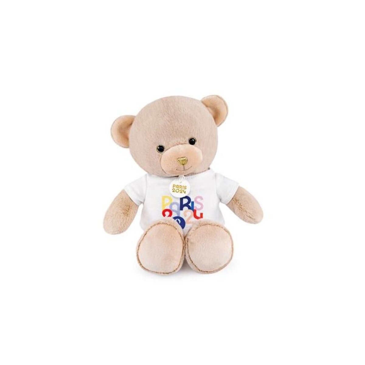 DOUDOU ET COMPAGNIE Peluche Doudou et Compagnie Ours Paris avec T