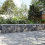 Voir la diapositive 1 : VIDAXL Panier gabion avec couvercle 300x100x50 cm fer galvanise