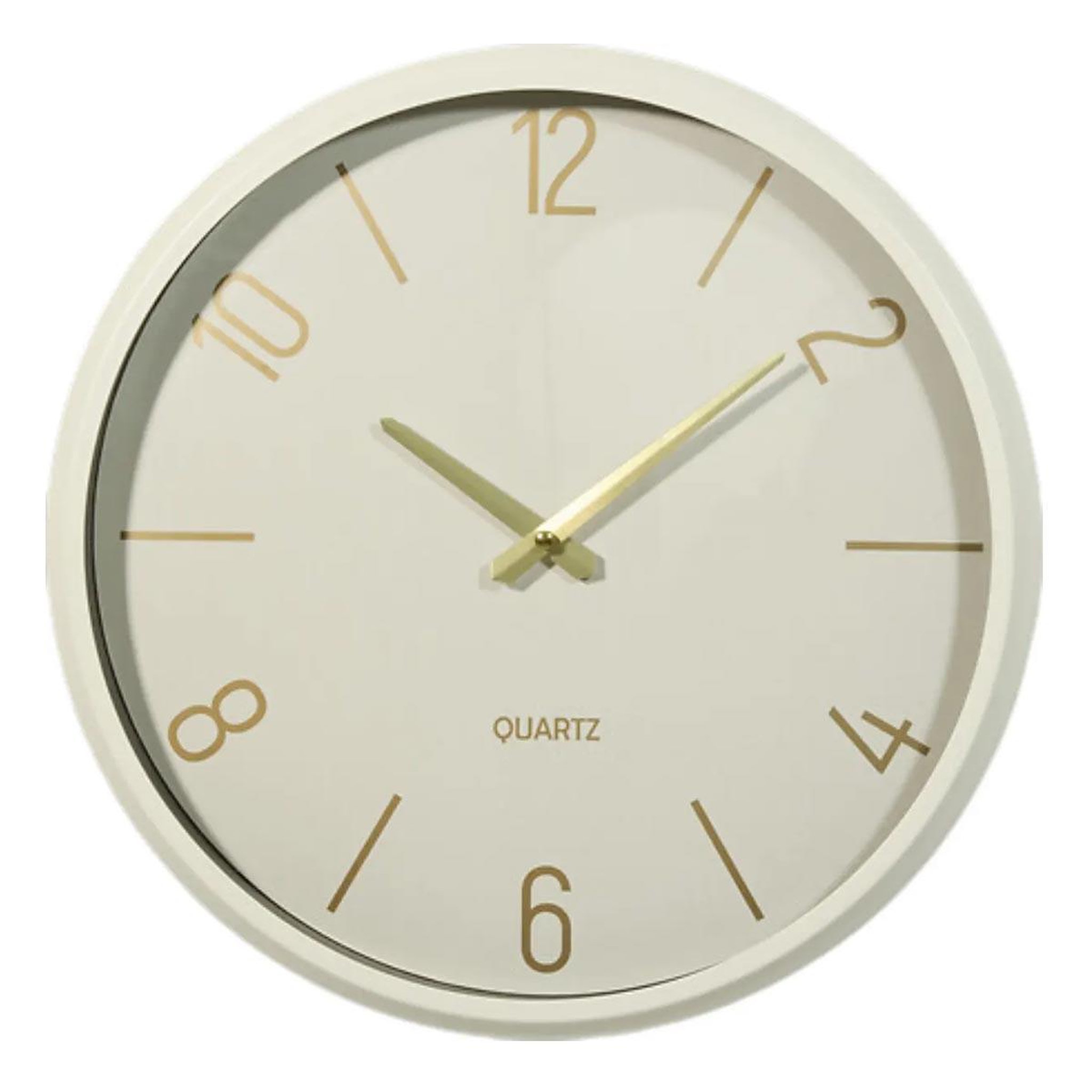 ATMOSPHERA Horloge murale design  yann  38cm doré