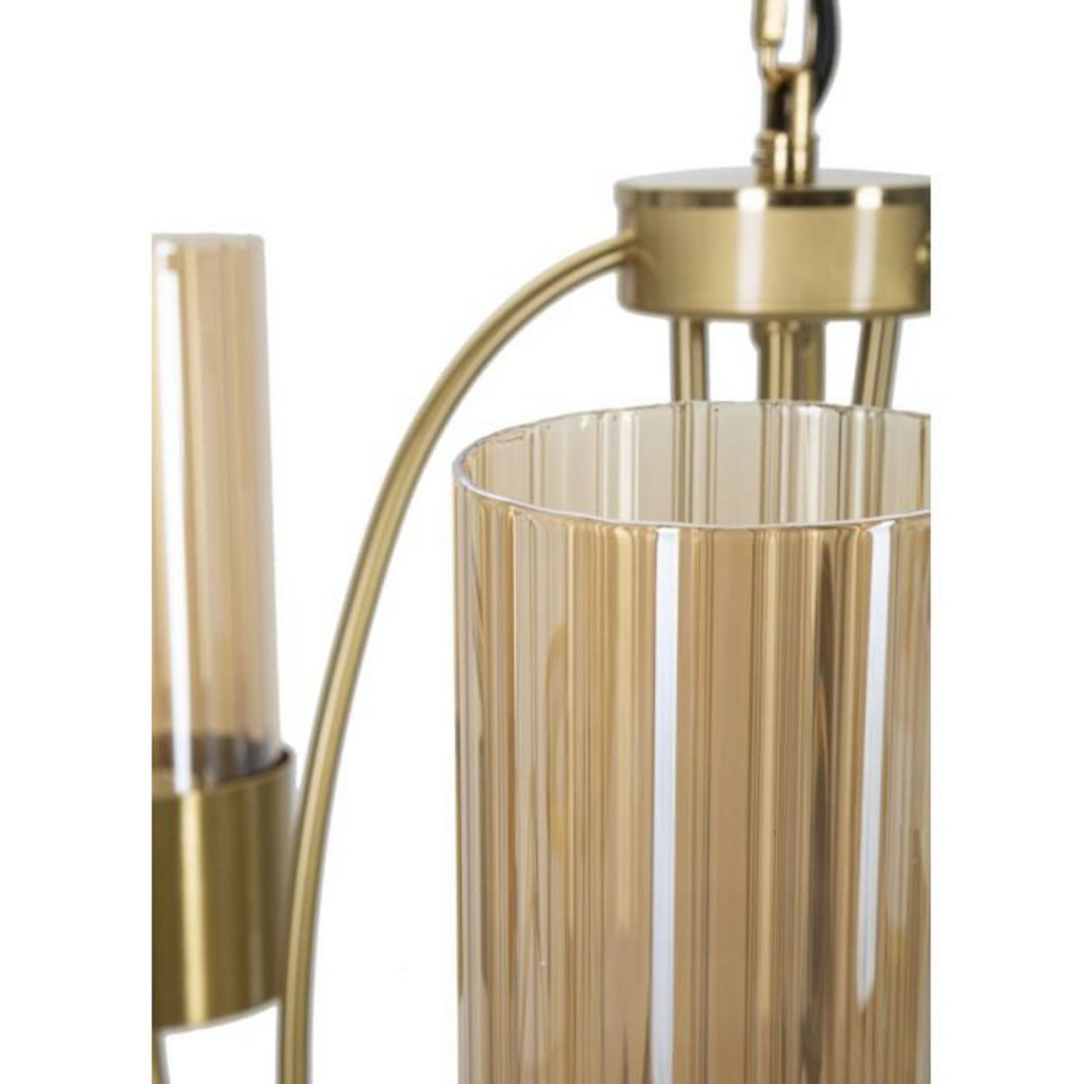 Paris Prix Lampe Suspension 3 Têtes  Versailles  60cm Or