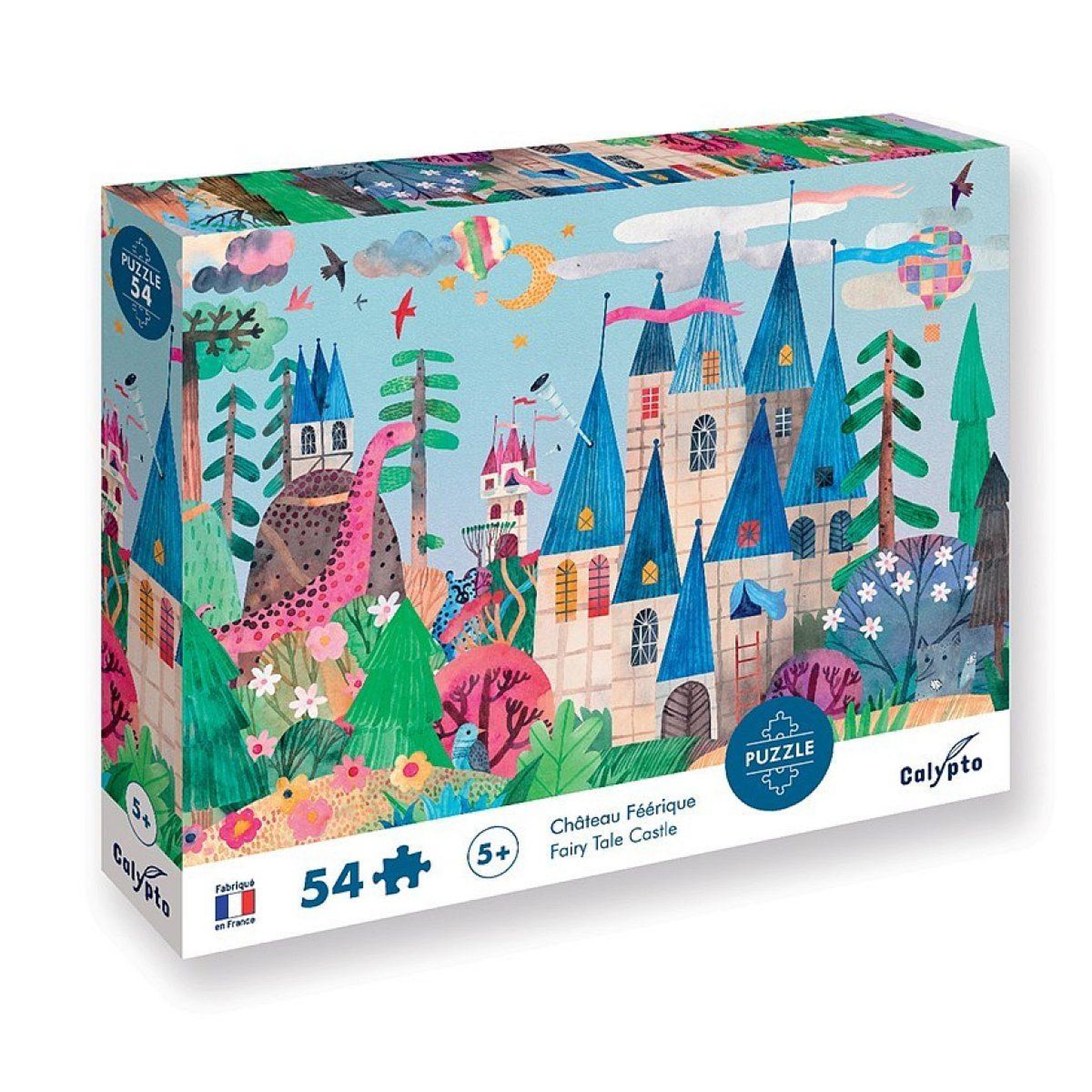 Sentosphere Puzzle 54 pieces - chateau feerique nouvelle version