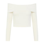 Pieces T Shirt Manches Longues  Femme Pieces Lenda. Coloris disponibles : Blanc