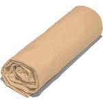 Home collection Drap housse 100% coton bio 57fils. Coloris disponibles : Rose, Violet