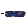 Voir la diapositive 5 : YOUNG'S ATTITUDE Trousse scolaire ronde polyester bleue imprimé floral