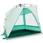 Voir la diapositive 2 : VIDAXL Tente de plage 2 personnes liberation rapide impermeable