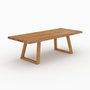 Voir la diapositive 1 : Rendez vous déco Table de jardin rectangulaire en bois de teck recyclé 10 personnes-Luma