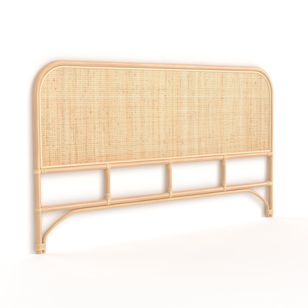 Rendez vous déco Tête de lit 160 cm en rotin naturel-Grace