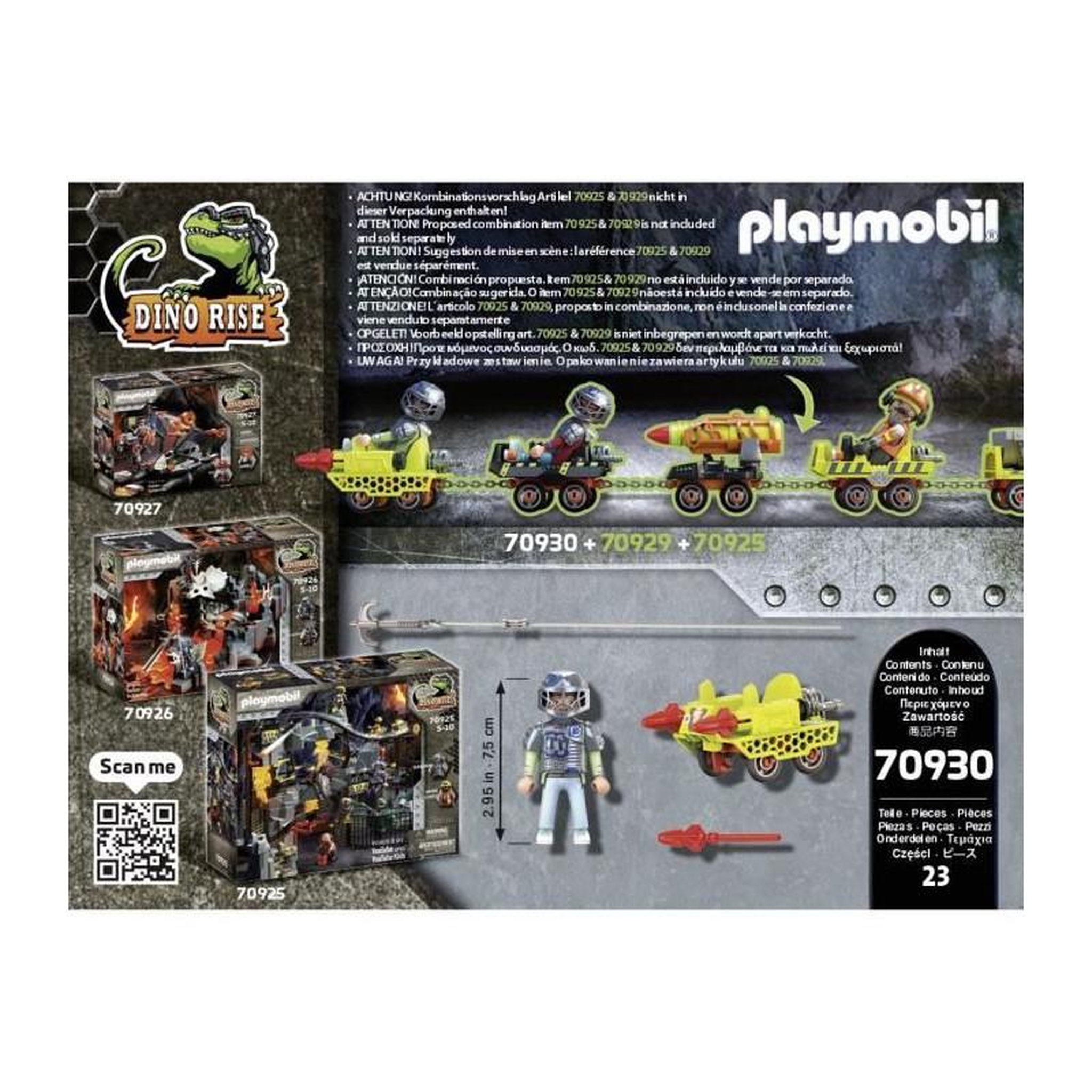 Voir la diapositive 5 : PLAYMOBIL PLAYMOBIL - 70930 - Mine Cruiser