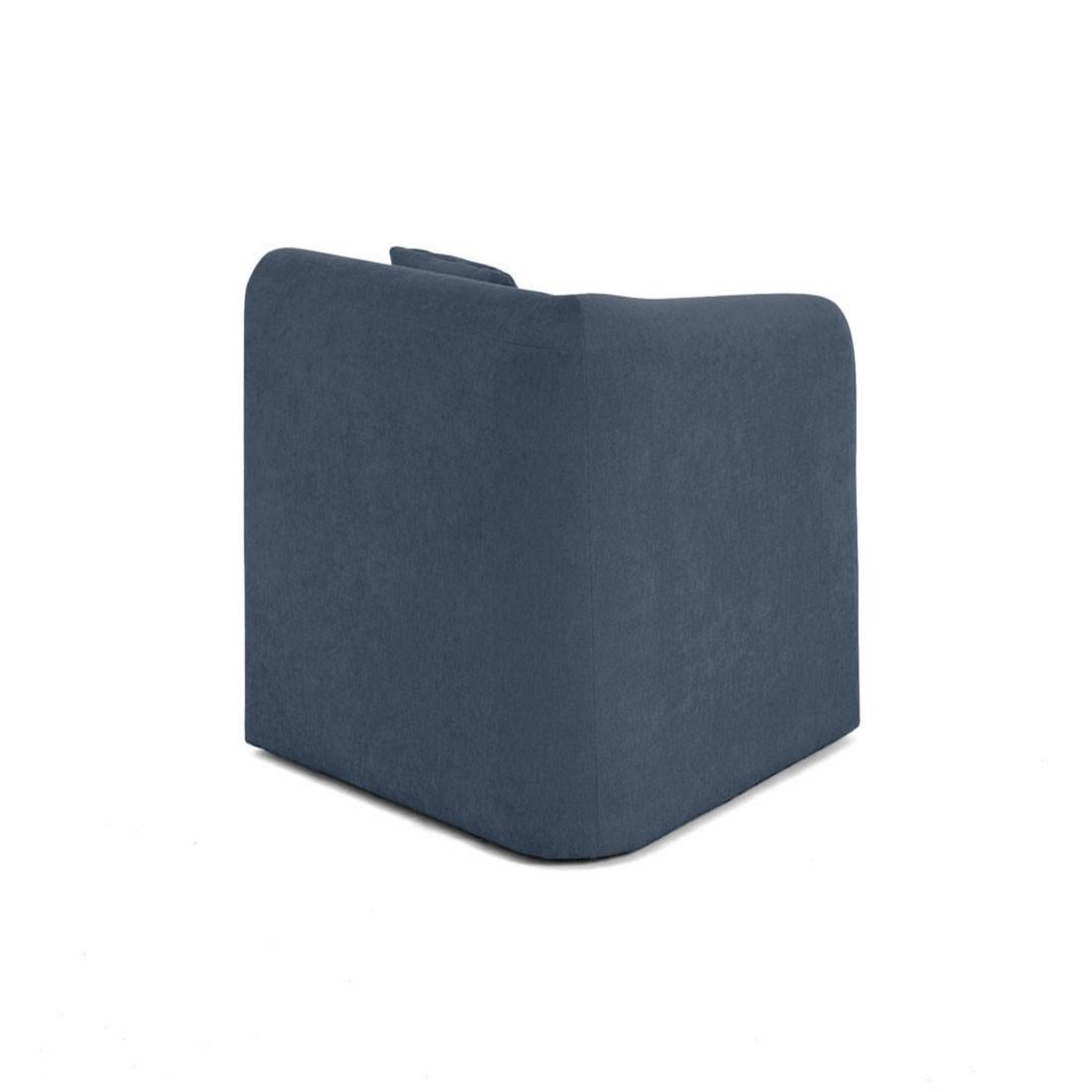 Voir la diapositive 4 : LISA DESIGN Ikare - module d'assise d'angle gauche - en tissu