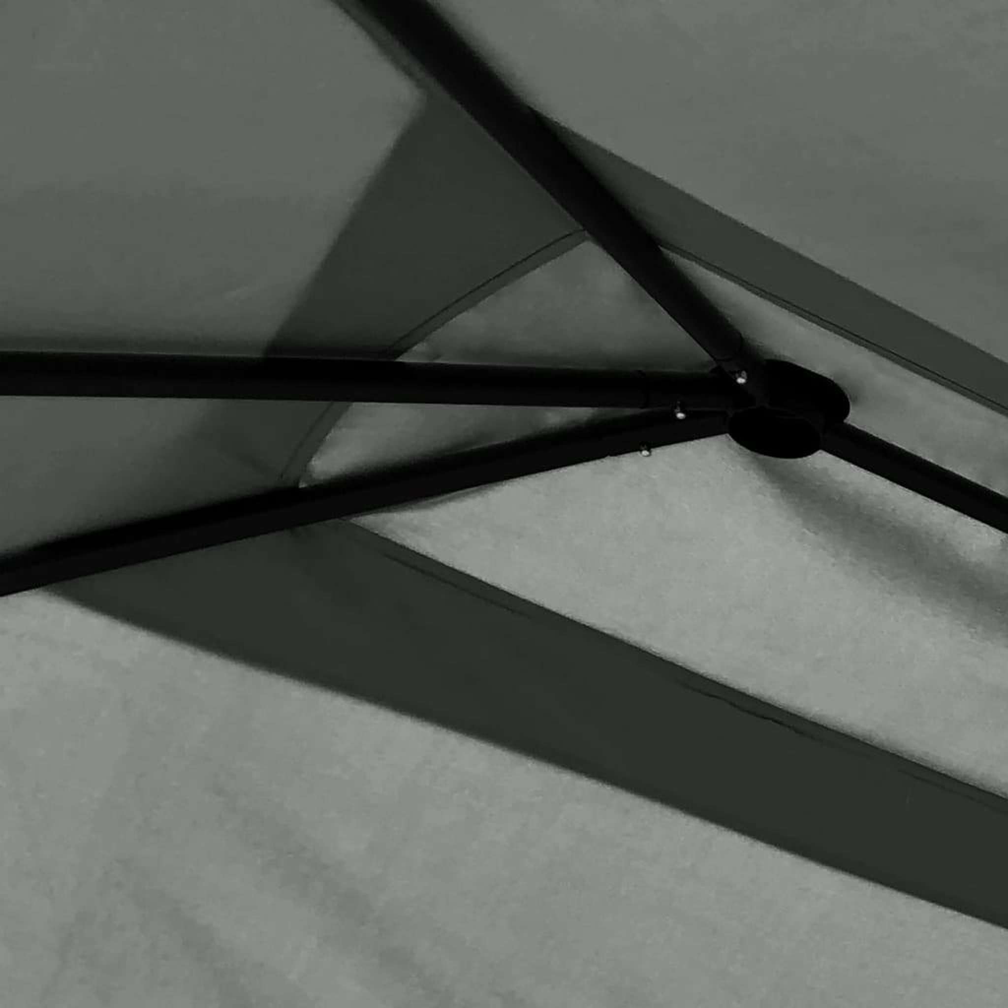 Voir la diapositive 3 : VIDAXL Belvedere a revetement de poteaux 3x4x2,6 m Anthracite 160 g/m^2