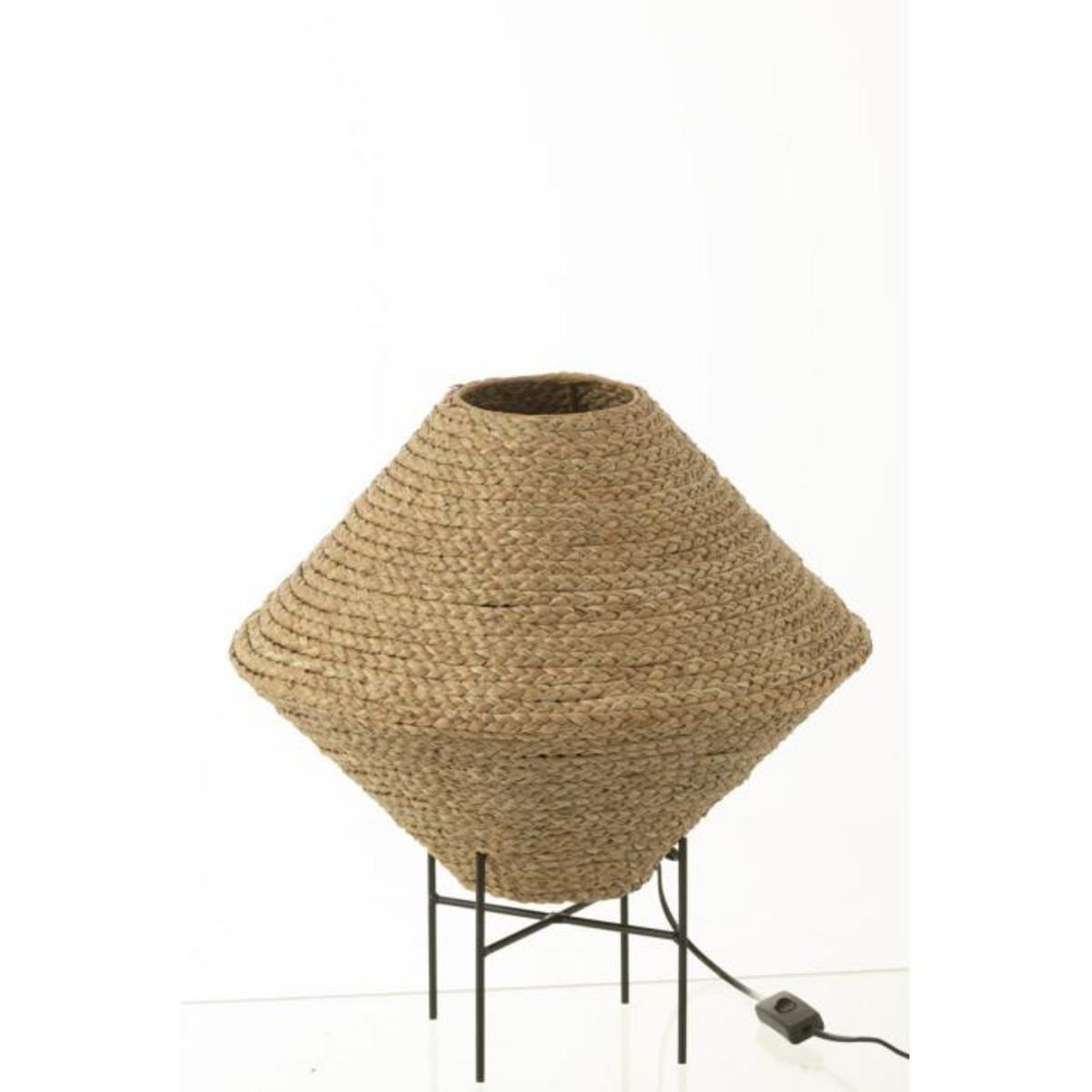 Paris Prix Lampe Suspension en Jonc  Soucoupe  40cm Naturel