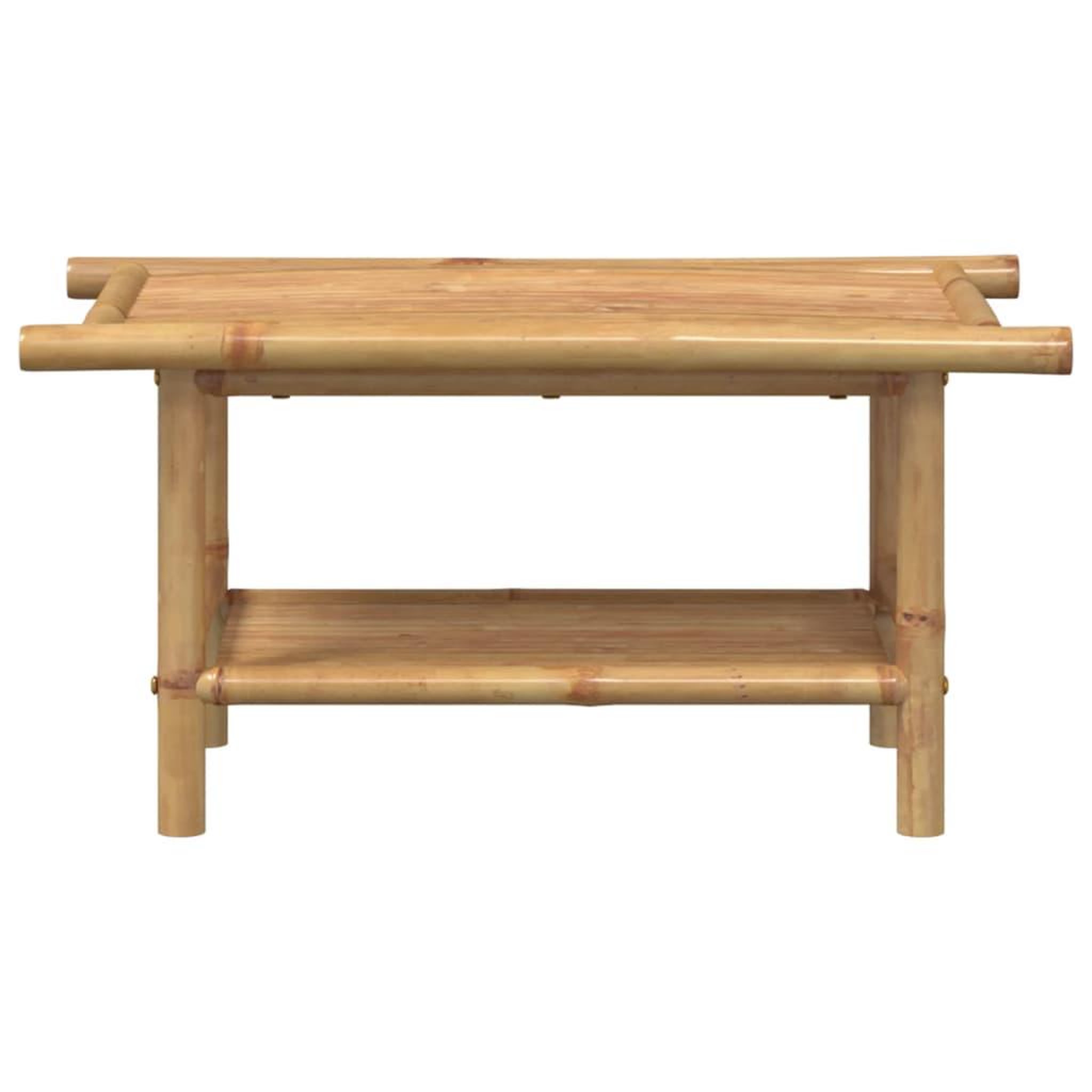 Voir la diapositive 3 : VIDAXL Table basse 70x40x35 cm bambou