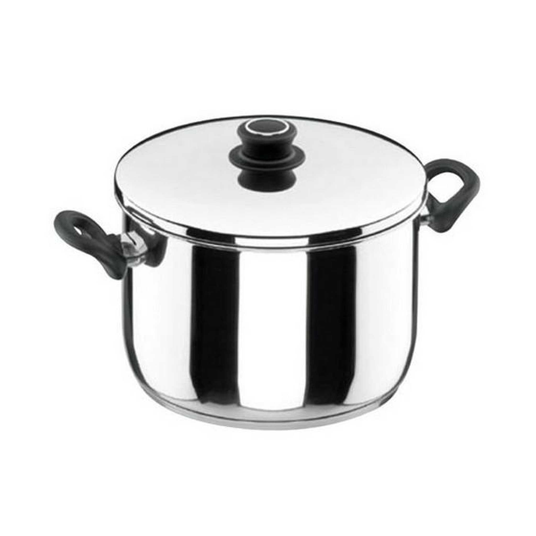 Voir la diapositive 2 : Lacor Marmite inox 24cm + couvercle - 85124