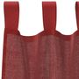 Voir la diapositive 5 : VIDAXL Rideaux en voile avec passe-tringles 2 pcs rouge bordeaux