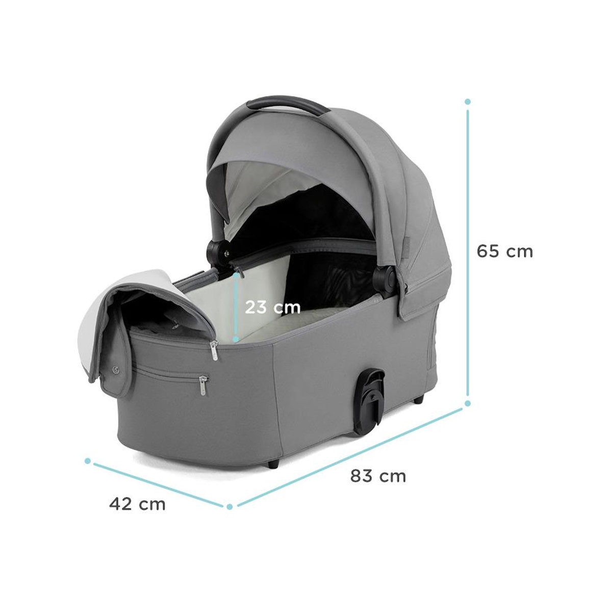 KINDERKRAFT Gondola pour poussette - panier avec ventilation et UV50+