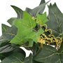 VIDAXL Plante artificielle Feuilles de lierre avec pot Vert 45 cm