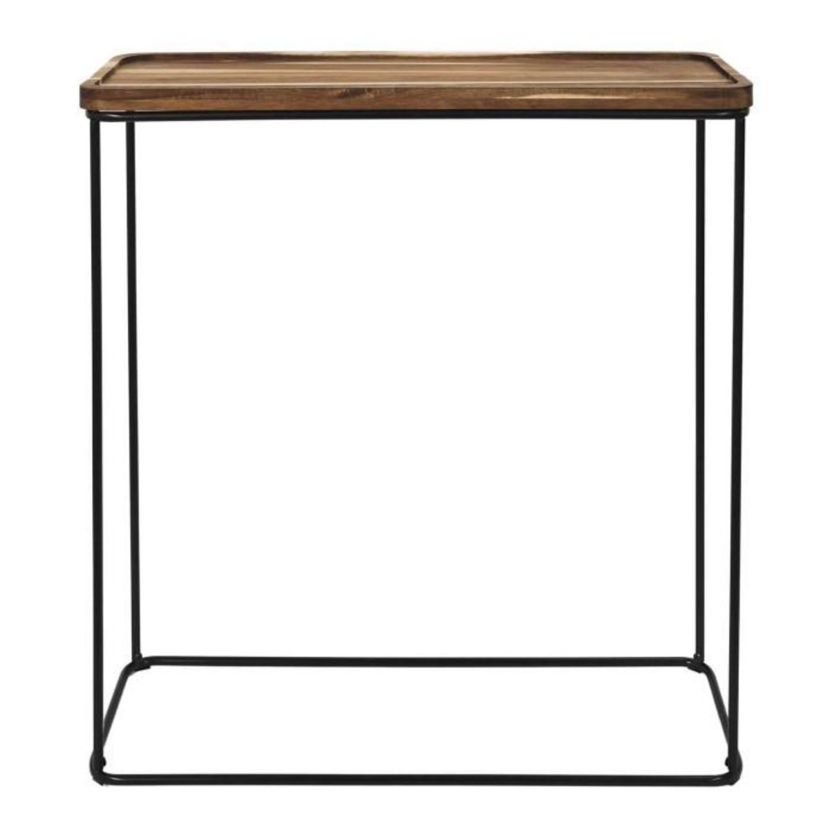 Paris Prix Console en Bois  Acacia  82cm Marron