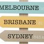 Voir la diapositive 2 : Atmosphera Kids Décoration Murale Panneaux  Australie  54cm Multicolore