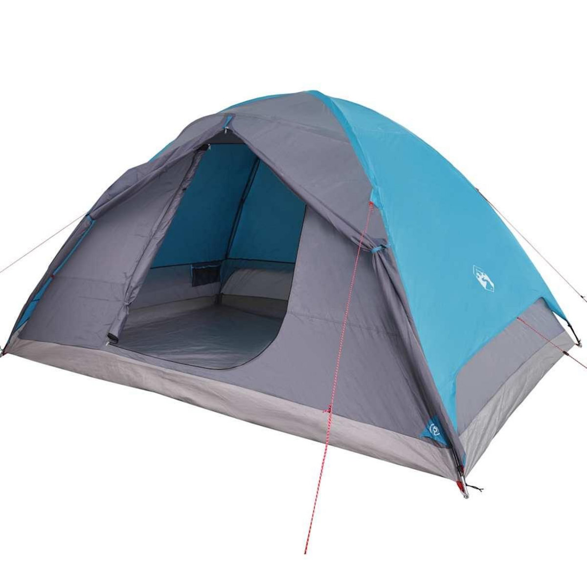 VIDAXL Tente de camping a dome 6 personnes bleu impermeable