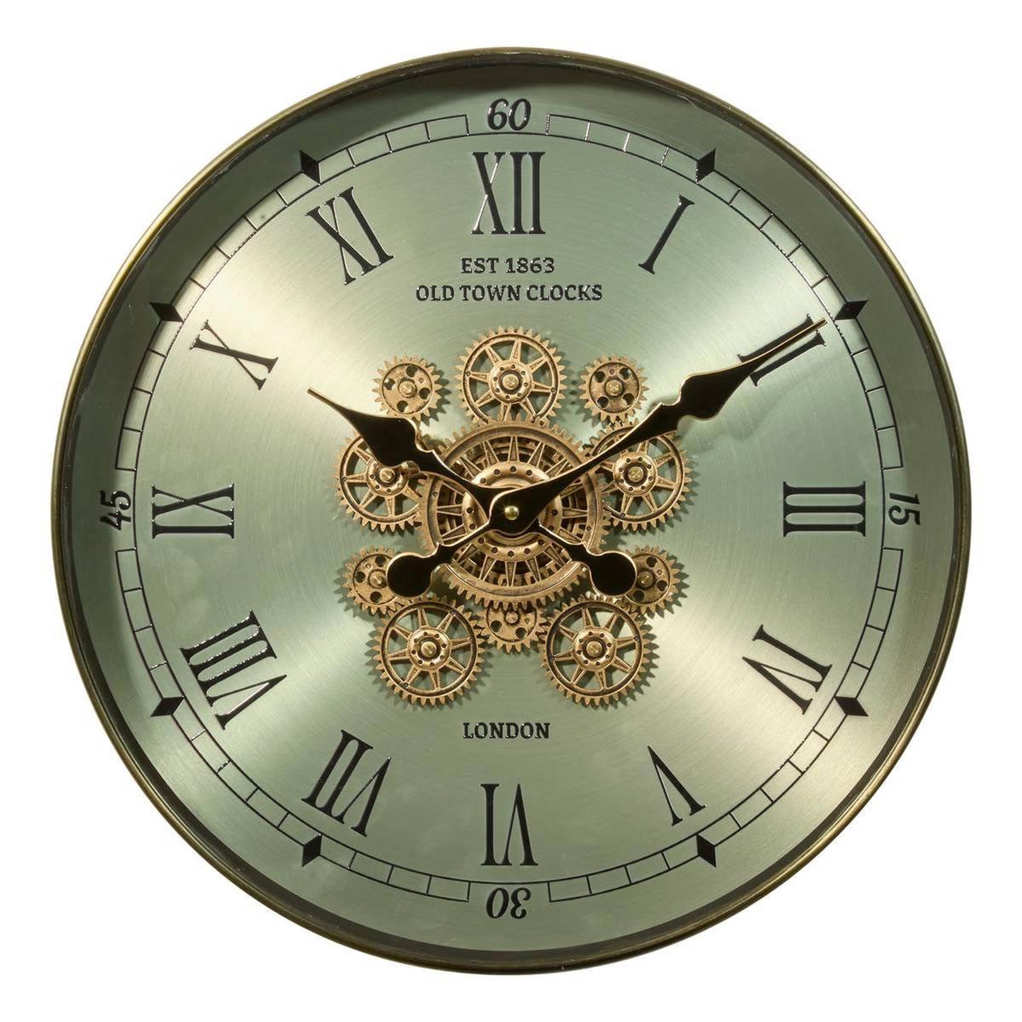 ATMOSPHERA Horloge murale avec mécanisme  michel  45cm vert