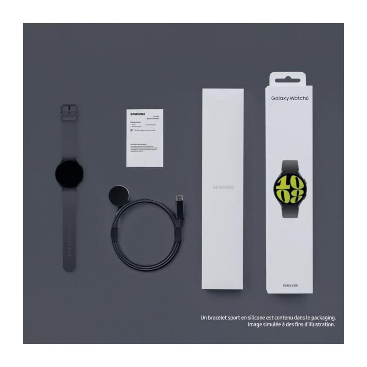 Samsung SAMSUNG Galaxy Watch6 44mm Graphite 4G