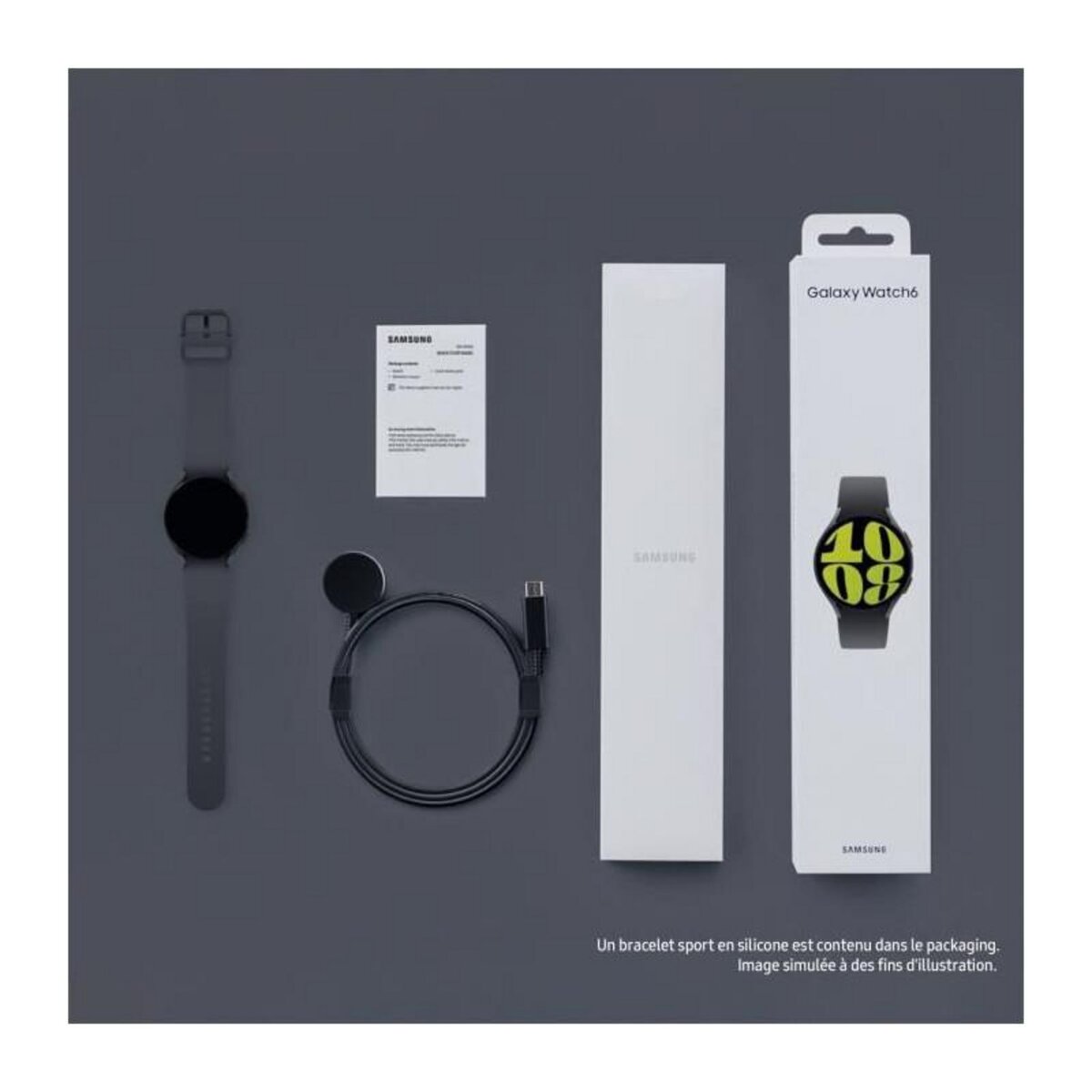 Samsung SAMSUNG Galaxy Watch6 44mm Graphite 4G