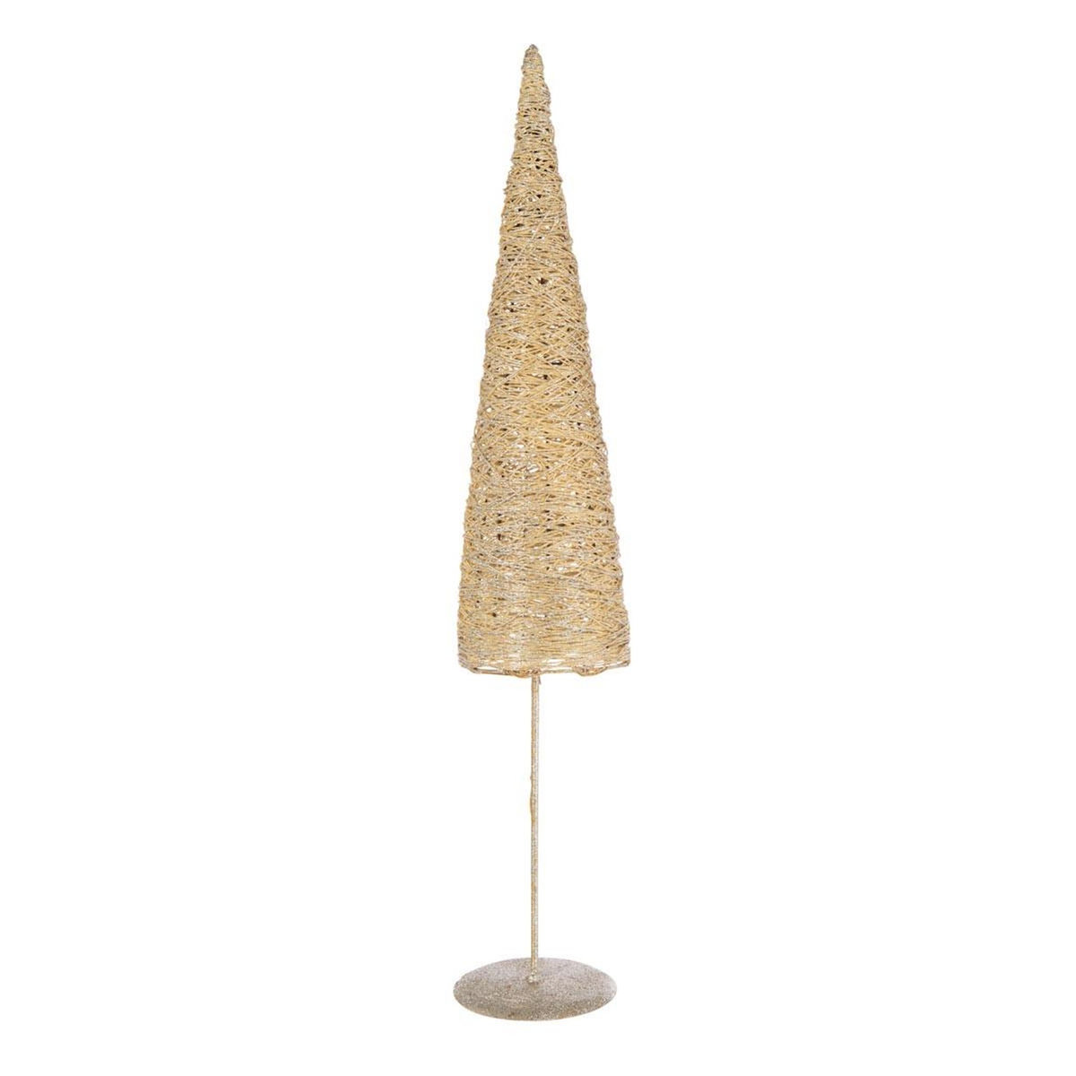 Paris Prix Sapin de Noël sur Socle  Glitter  85cm Doré