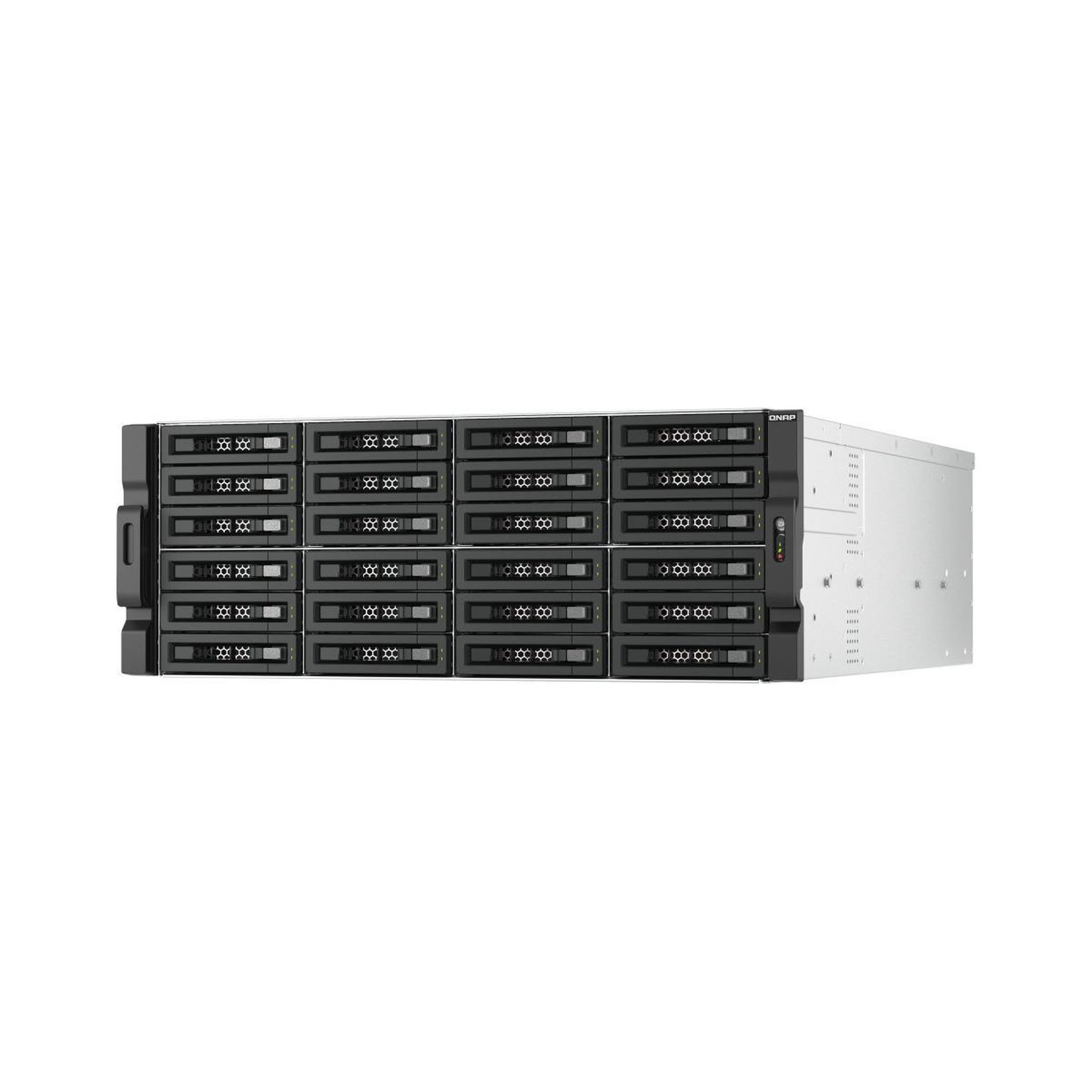 Qnap Qnap tl-r2400pes-rp boîtier de disques de stockage boîtier disque dur/ssd noir, gris 2.5/3.5