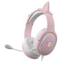 Voir la diapositive 1 : Subsonic Casque audio gaming LED Spectra - Rose