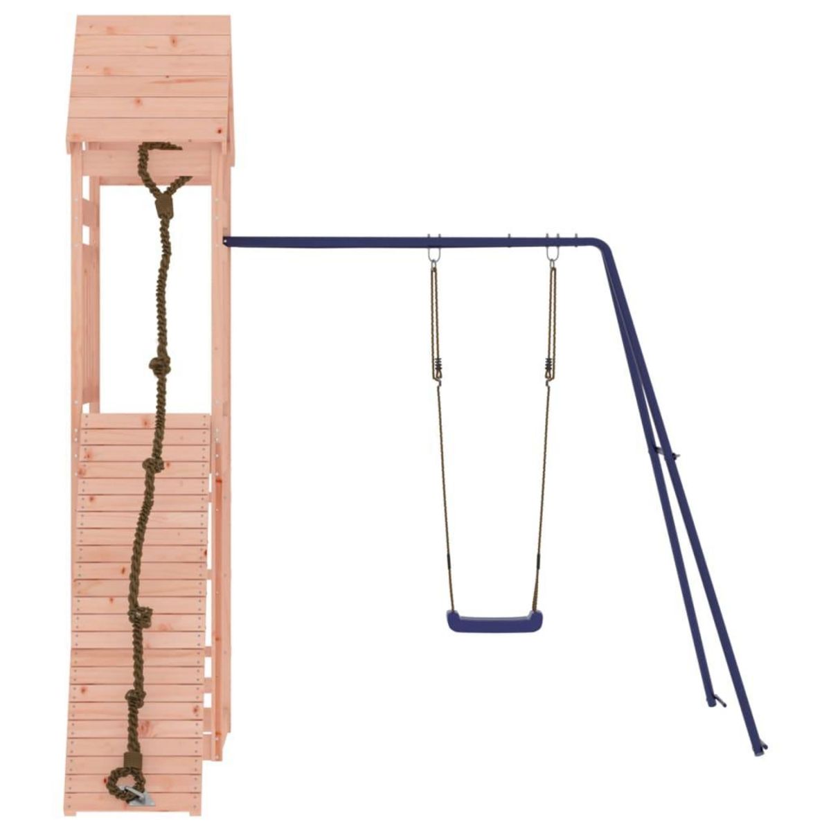 VIDAXL Aire de jeux d'exterieur bois massif de douglas