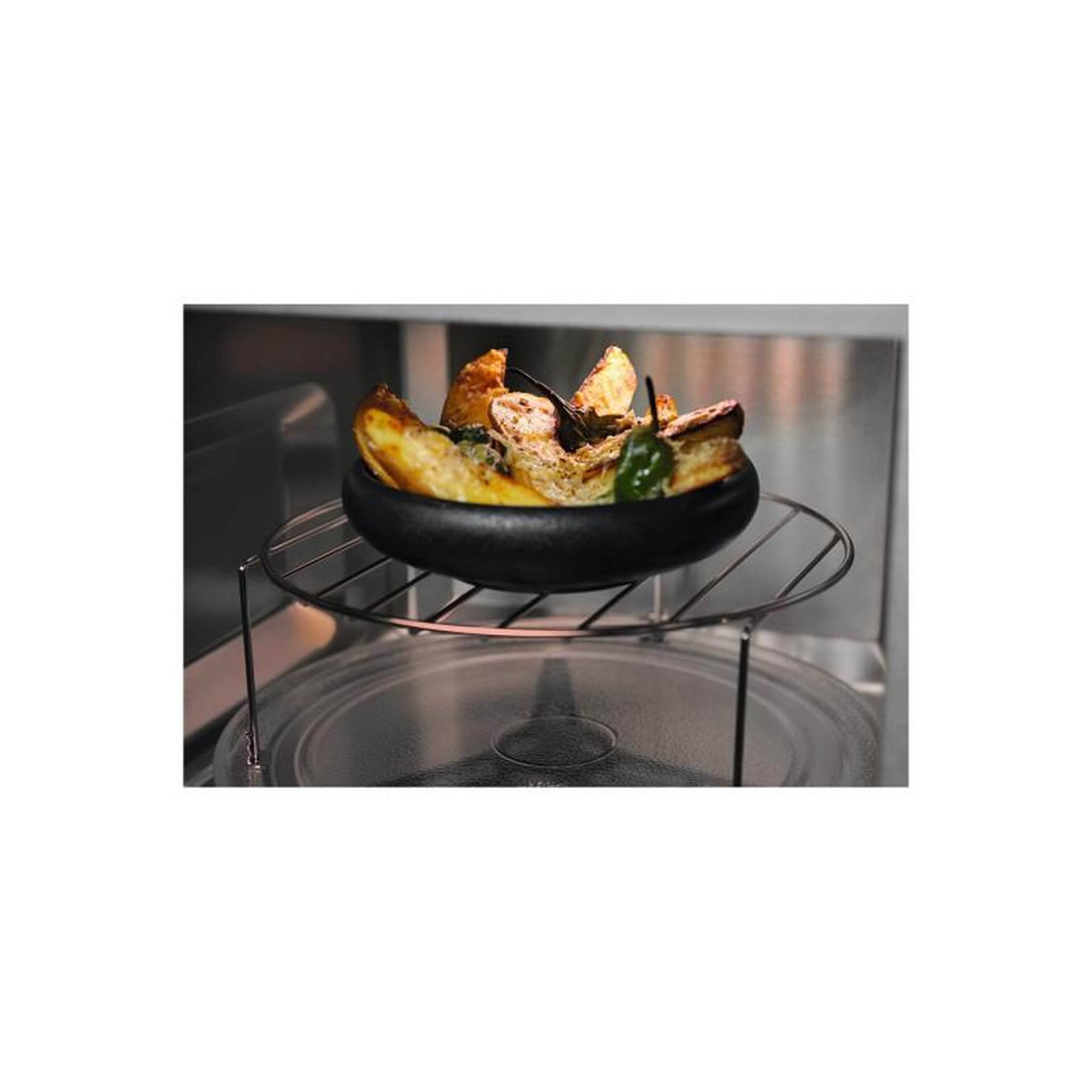 Voir la diapositive 4 : ELECTROLUX Micro ondes + Gril Electrolux EMS4203TMX