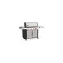 Voir la diapositive 3 : Weber Barbecue gaz Genesis SP-435 4 brûleurs réchaud latéral thermomètre digital sur chariot, 86x48 cm