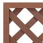 Voir la diapositive 5 : VIDAXL Jardiniere en treillis 40x30x135 cm WPC