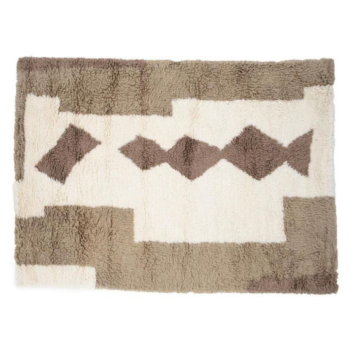 Paris Prix Tapis Déco en Laine  Nestor  202x300cm Multicolore