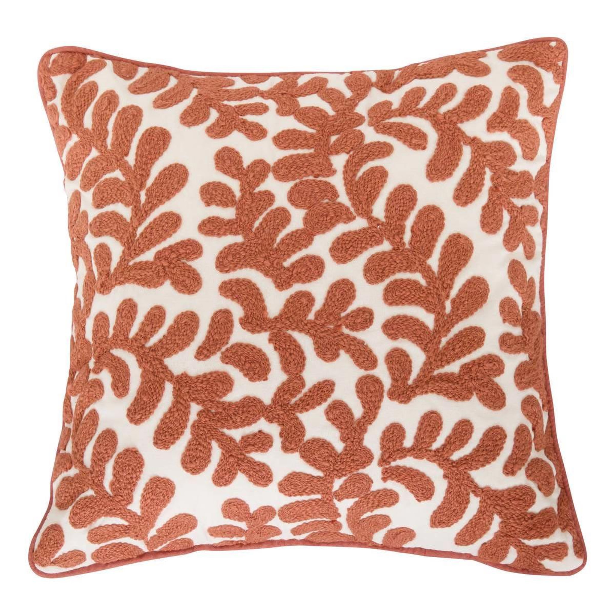 ATMOSPHERA Housse de coussin  sienna  40x40cm terracotta