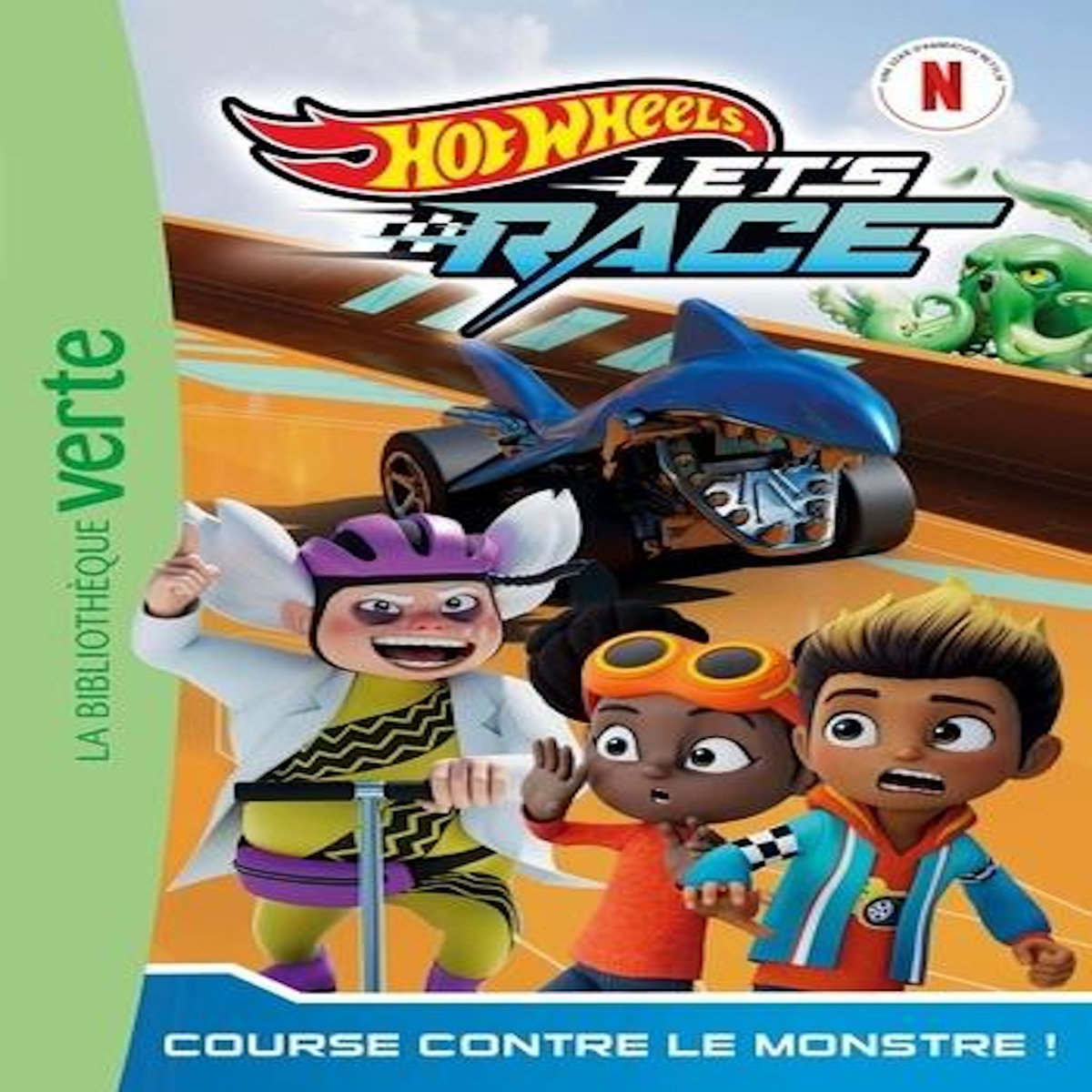 HOT WHEELS LET'S RACE TOME 5 : COURSE CONTRE LE MONSTRE !, Mattel