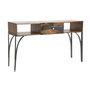 Voir la diapositive 1 : Paris Prix Console Design en Bois  Mustang  130cm Naturel