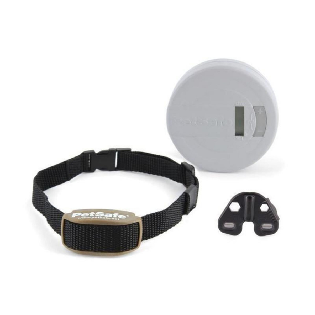 PETSAFE PETSAFE Mini barriere Pawz Away - 7 x 18 cm - Gris et blanc - Pour chat et chien